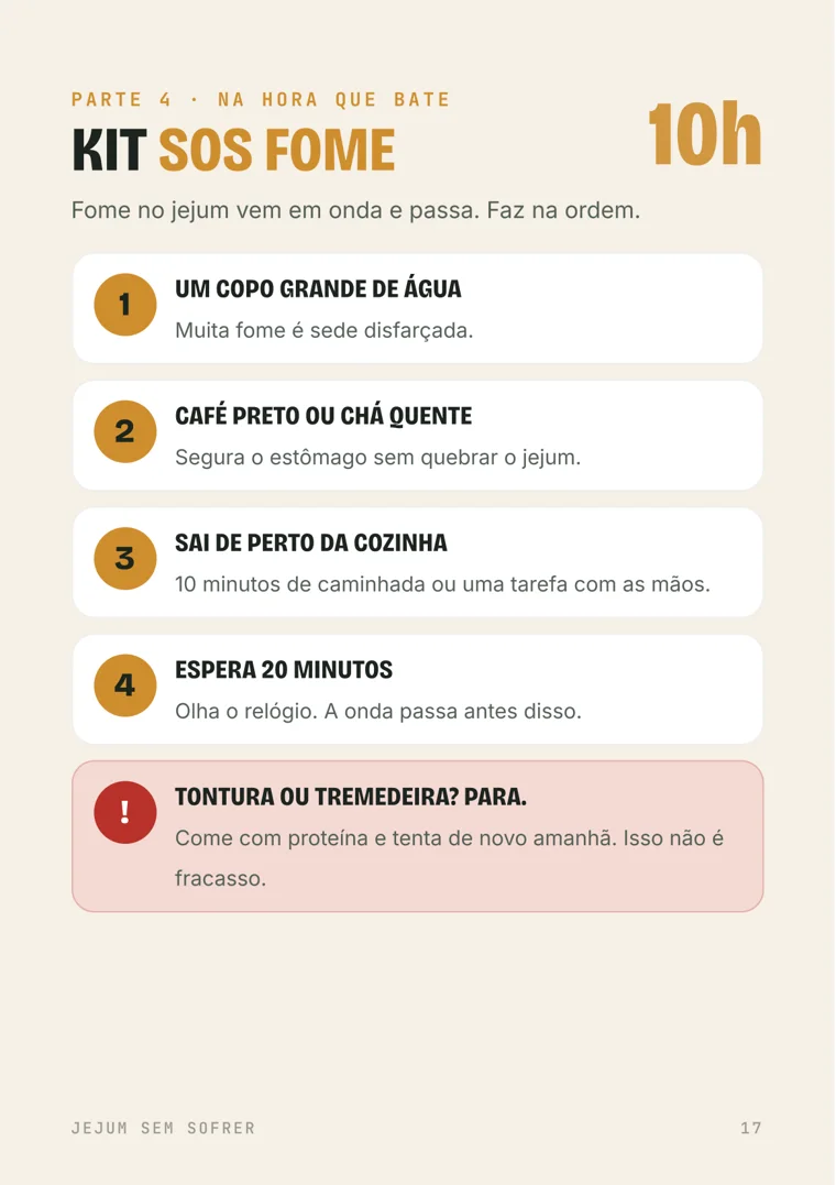 Página do Kit SOS Fome